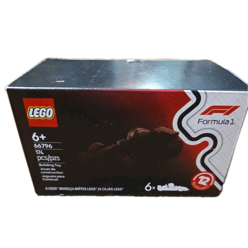 LEGO FORMULA 1 6 - Pack Building Set Mystery Box NEW IN SEALED BOX 66796